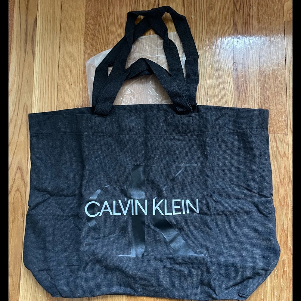 New Calvin Klein Canvas Tote